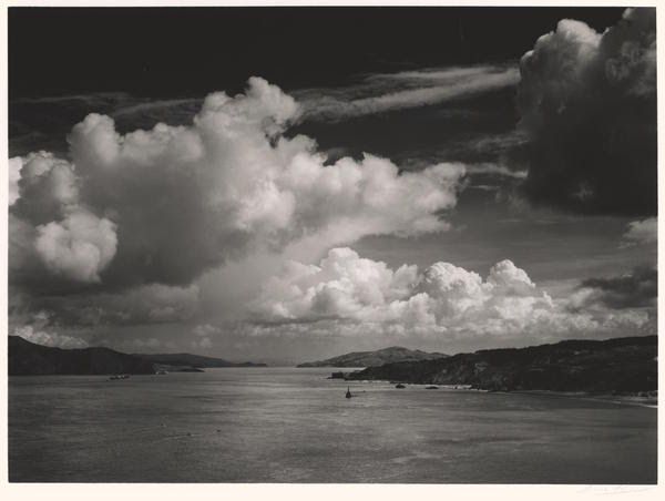 The Golden Gate before the Bridge, 1932 Vintage gelatin silver print, 6-5/8 x 9-1/16 inches Photograph by Ansel Adams © 2015 The Ansel Adams Publishing Rights Trust