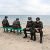 Serge Poliakov - Soldiers have a rest on the beach