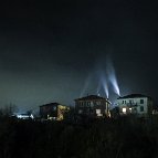 Pavlina Popovska - Night View To The Neighbouring Hill, Vladimirovo, Macedonia 2017