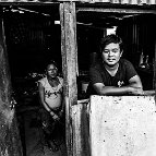 Szymon Barylski  -  A family living in a temporary shelter in the village of Baluwa, in Gorkha District.