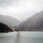 Lena Tsibizova - Big Almaty Lake, Kazakhstan